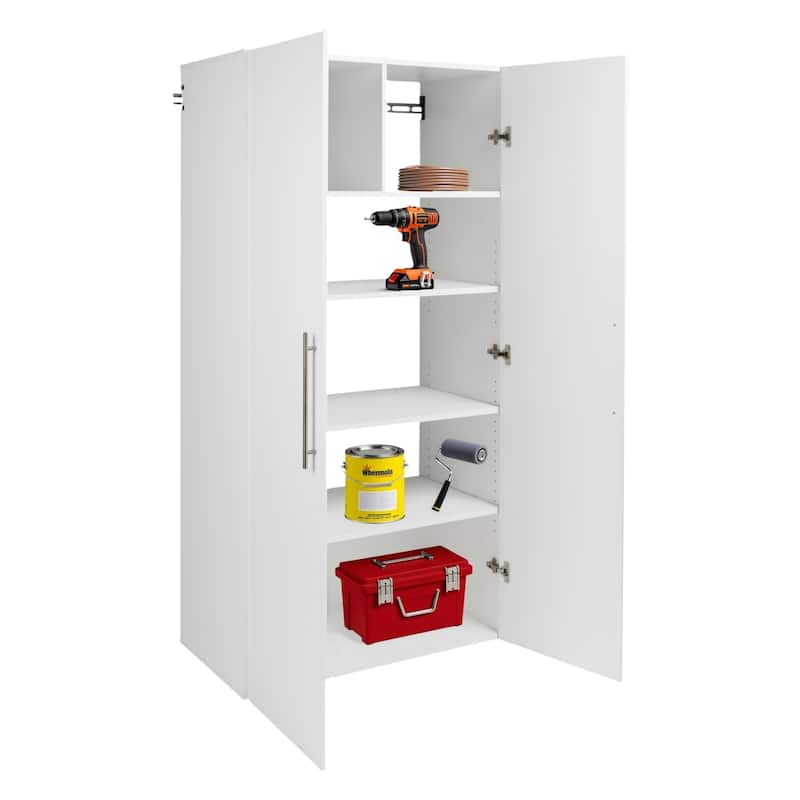 Prepac HangUps 36-inch Large Storage Cabinet - White