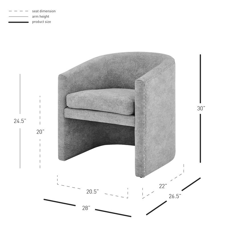 Freya Fabric Accent/ Dining Side Chair