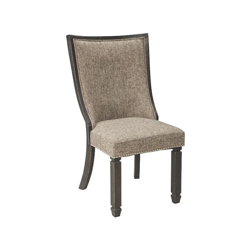 Signature Design By Ashley Tyler Creek Dining Room Chair - Set of 2 - Black/Gray