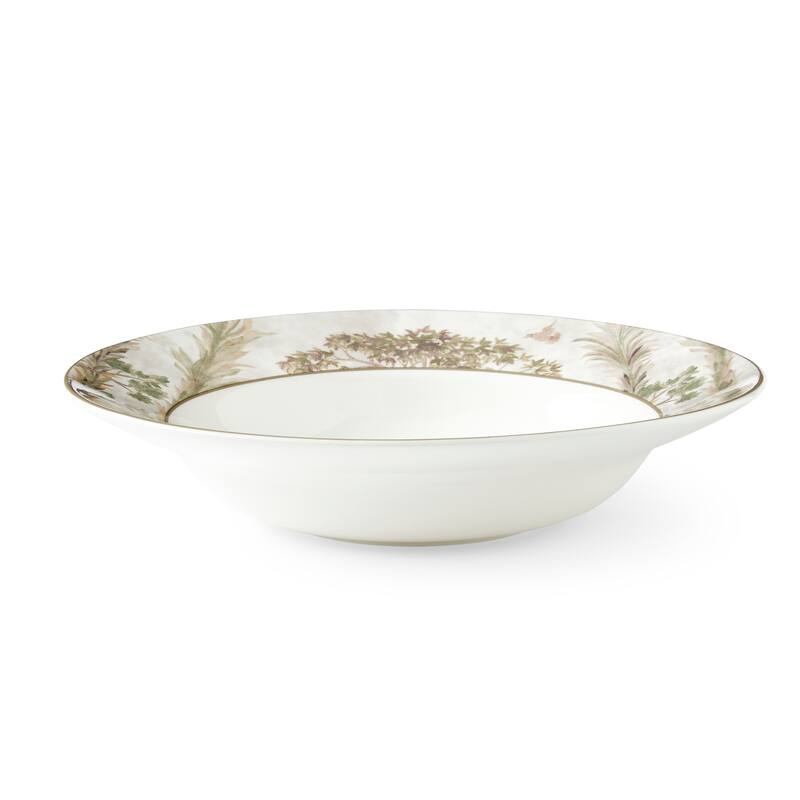 Kit Kemp for Spode Tall Trees Porcelain Pasta Bowl - 10.5 Inch
