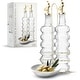 preview thumbnail 30 of 196, COOK WITH COLOR Glass Olive Oil Bottle Dispenser - 2 Pack- 17oz Oil and Vinegar Carafe Decanter