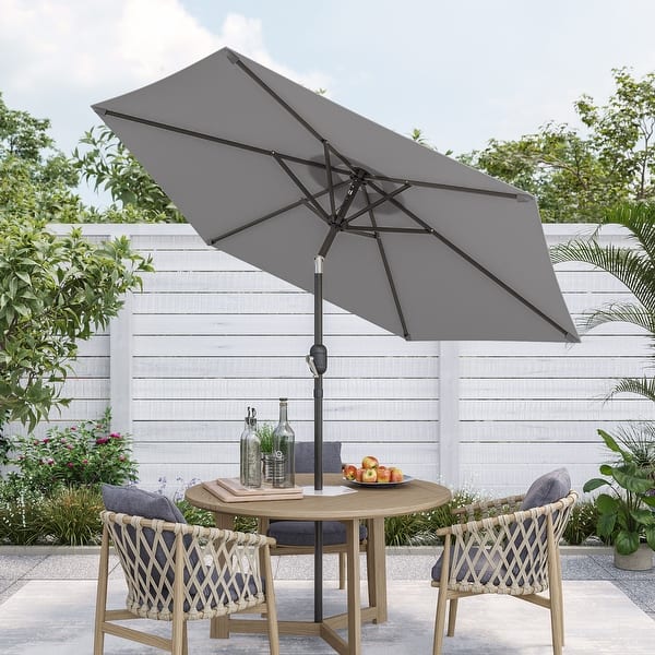4 ft patio umbrella Outdoor 11 x 9 FT Patio Cantilever-Offset Umbrella with 4-Piece Fillable  Weighted Base - On Sale - Bed Bath & Beyond