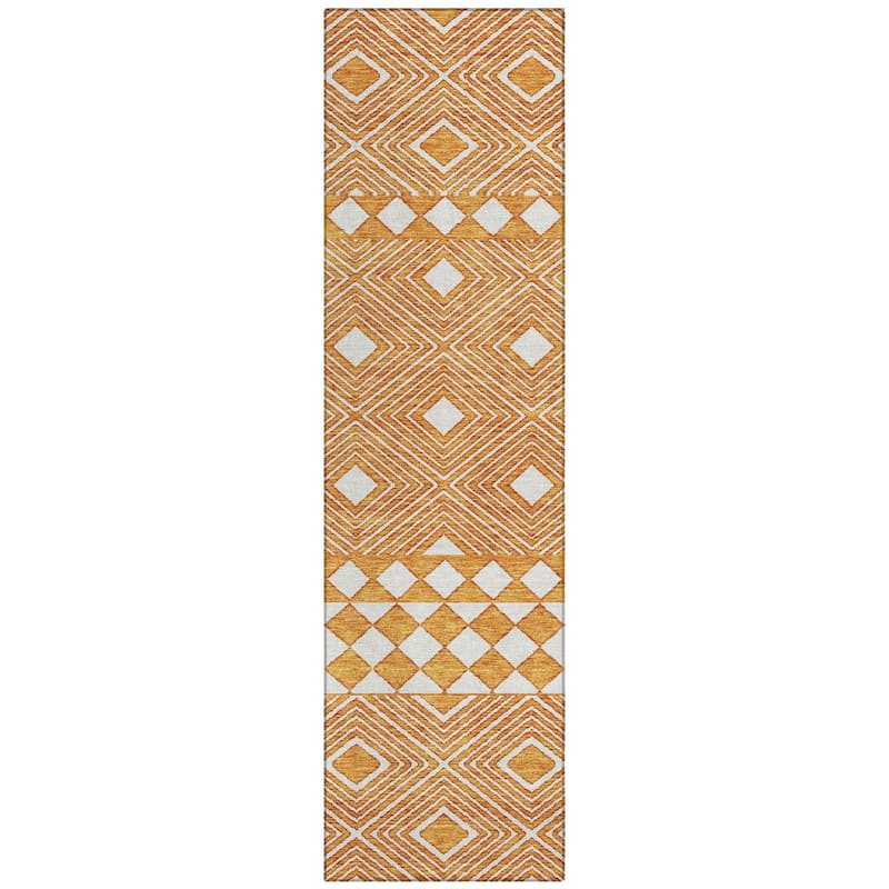 Machine Washable Indoor/ Outdoor Chantille Moroccan Boho Rug