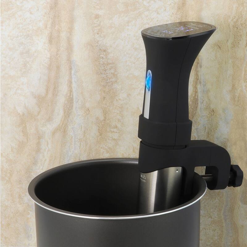 Precision Backlit Digital Display 800 Watt Pro Chef Fast Immersion Sous-Vide Cooker