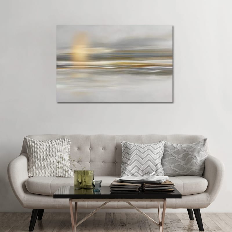 iCanvas "Soft Sea" by Nan Canvas Print - 32x48x1.5