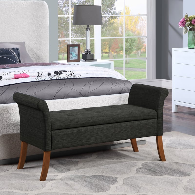 Convenience Concepts Designs4Comfort Garbo Entryway Storage Bench