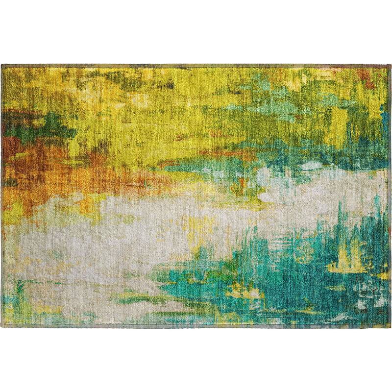 Premium Washable Super Soft Abstract Brushstroke Mayfield Rug