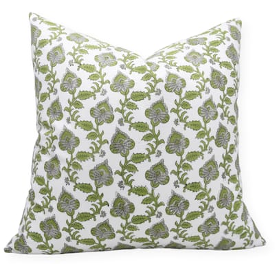 Cotton Bohemian Block print pillow Cover - Madhubala