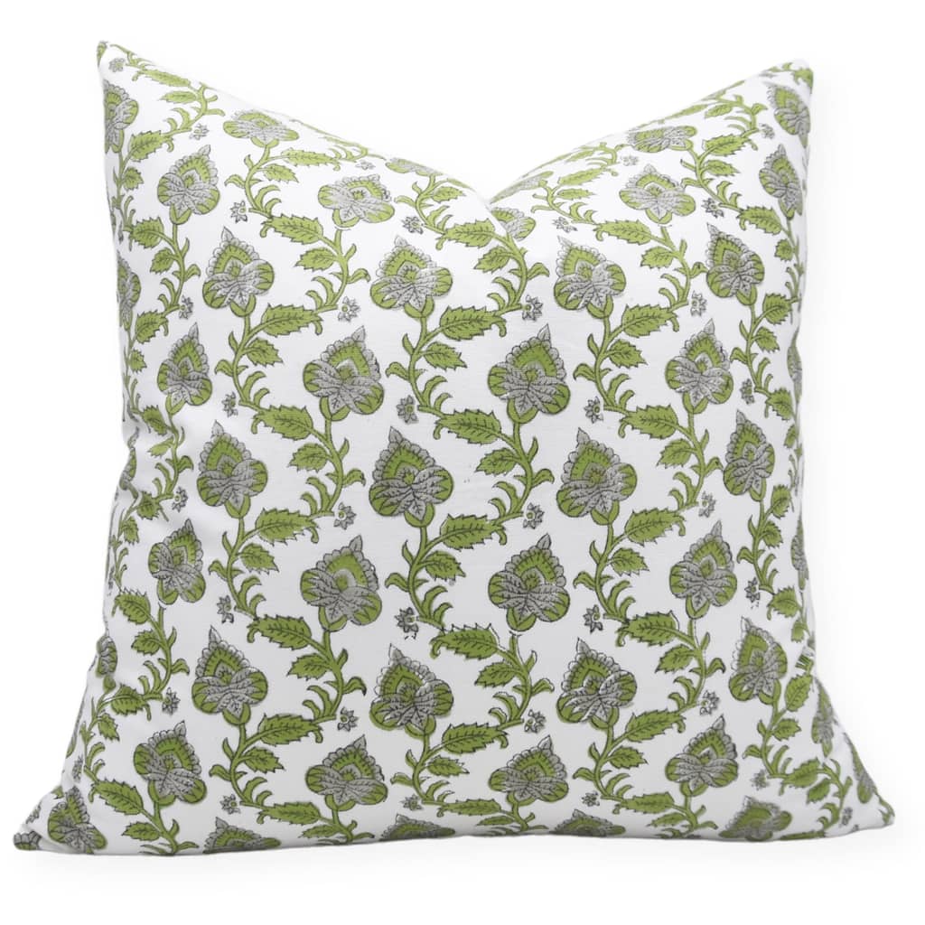 Cotton Bohemian Block print pillow Cover - Madhubala