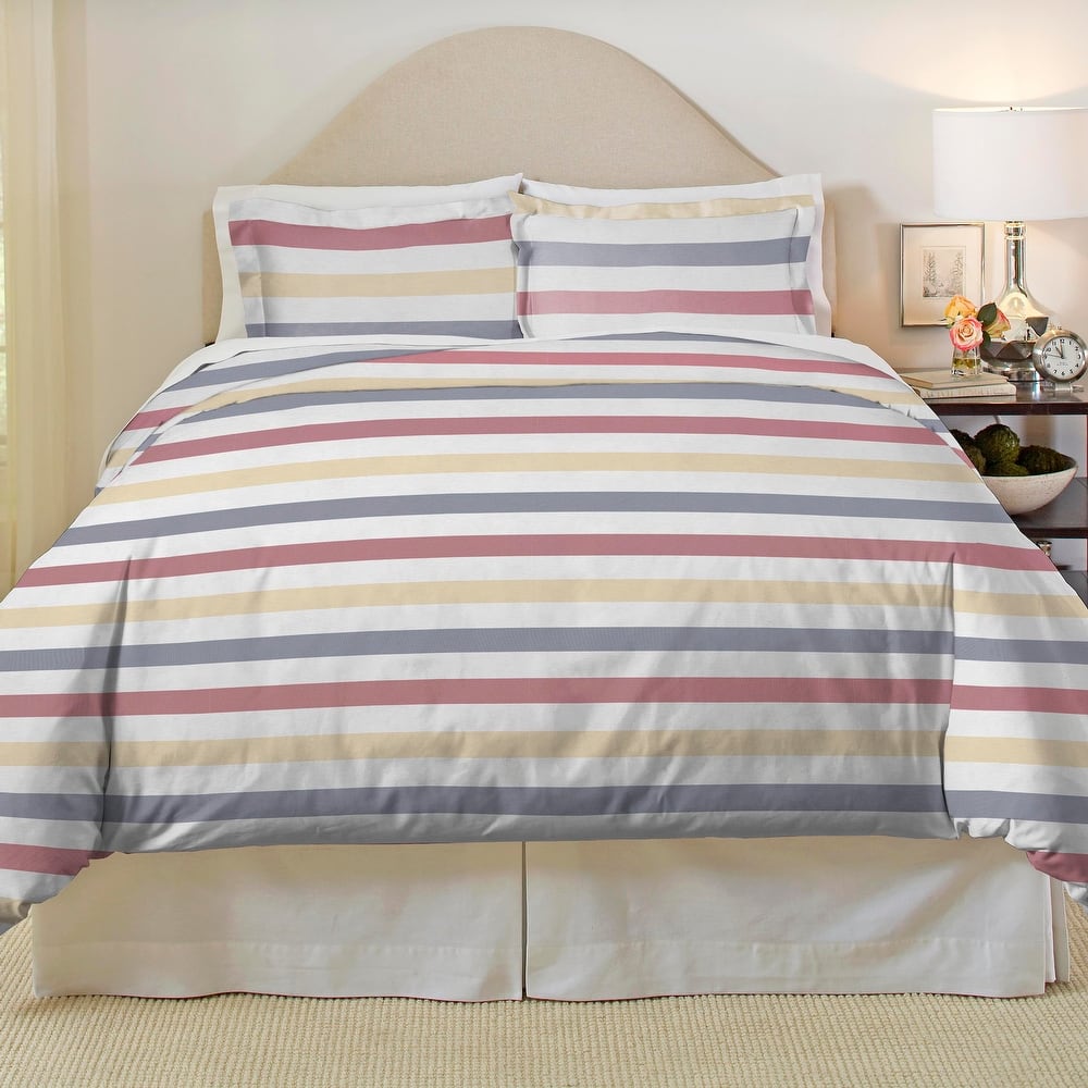 Pointehaven Flannel 180 GSM Brushed Soft Cotton Oversized Duvet Sets