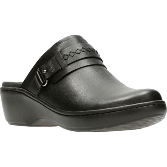 clarks delana amber clog