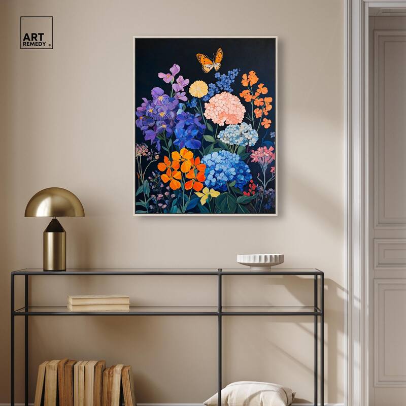 Twilight Blossoms I Canvas by Art Remedy