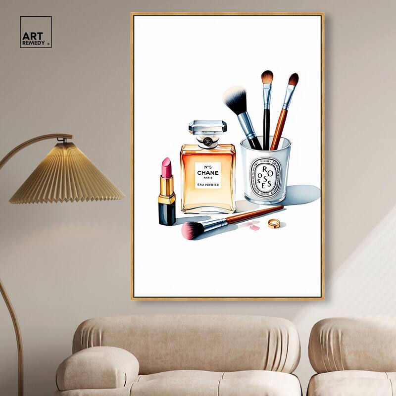 Bottle Beauty Canvas by Art Remedy