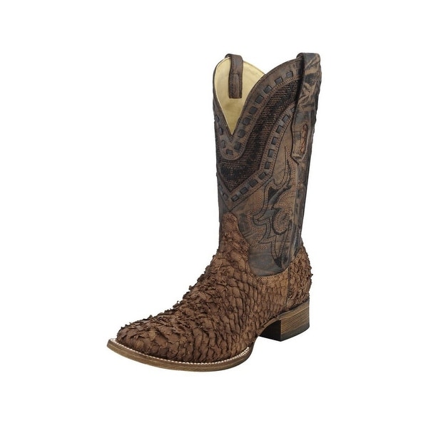 Square Toe Fish Boots 2024 mokomagazine