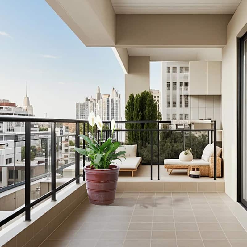 3 Breathable Handmade Ceramic Planters Ring Design for Succulent Herbs