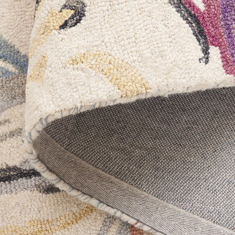 SAFAVIEH Handmade Jardin Siegrun Floral Wool Rug