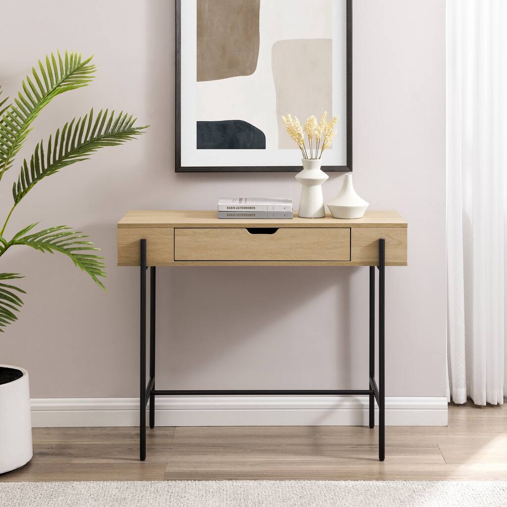 Walker Edison Modern 1-Drawer Entry Table