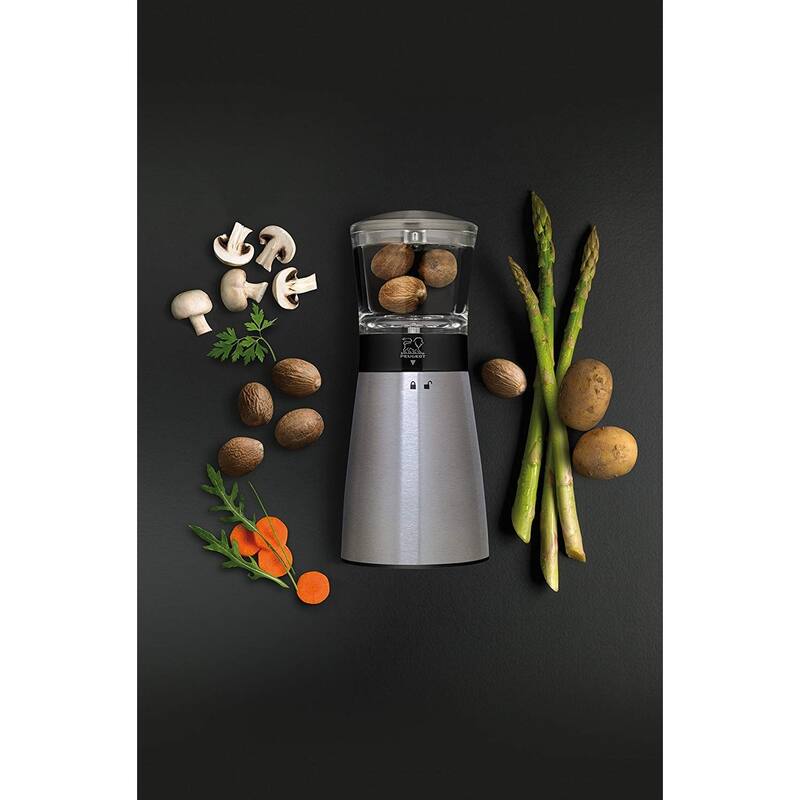 Peugeot Madras Manual Nutmeg Mill 15cm / 6", Chocolate