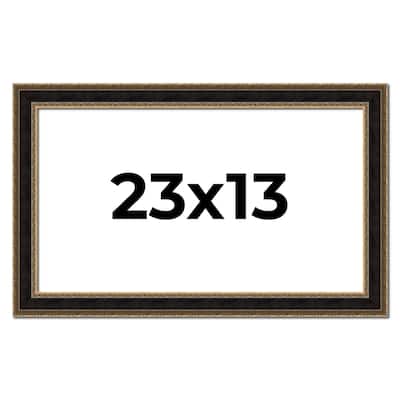 23x13 Frame Gold Antique Vintage Sold Wood Picture Frame | 1.75 Inch