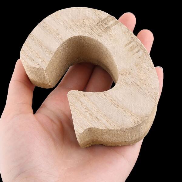 Shop Family Street Wood C Shaped Retro Style Door Plate Letter