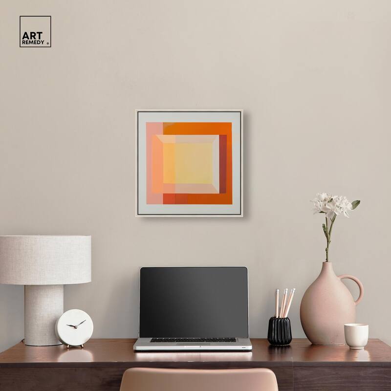 Minimal Color Blocks II Canvas by Art Remedy