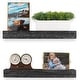 preview thumbnail 5 of 13, Rustic State Smith Solid Wood Picture Ledge Wall Shelf 17 Inch