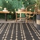 preview thumbnail 13 of 12, Nuloom Kiernan Vertical Teardrop Stripe Indoor/Outdoor Area Rug