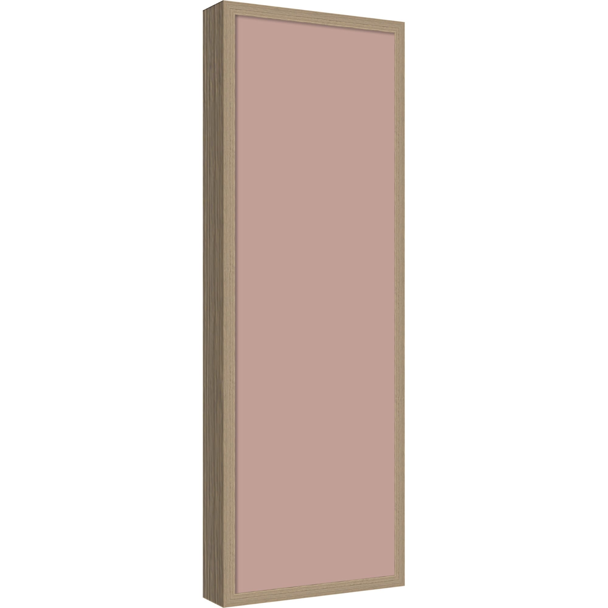 Amanti Art Blush Pink Canvas Magnetic Board, Emery Framed Memo Board ...
