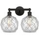 Option Oil Rubbed Bronze / Clear Glass with White Rope