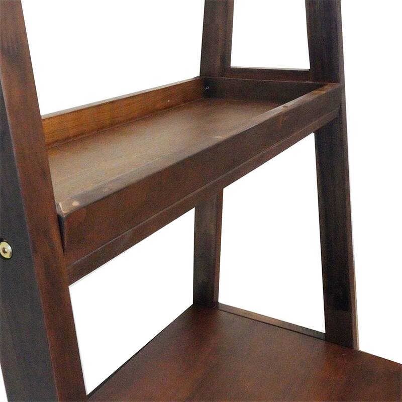 32x20x68" Ladder Desk, Ladder Style Display Shelf