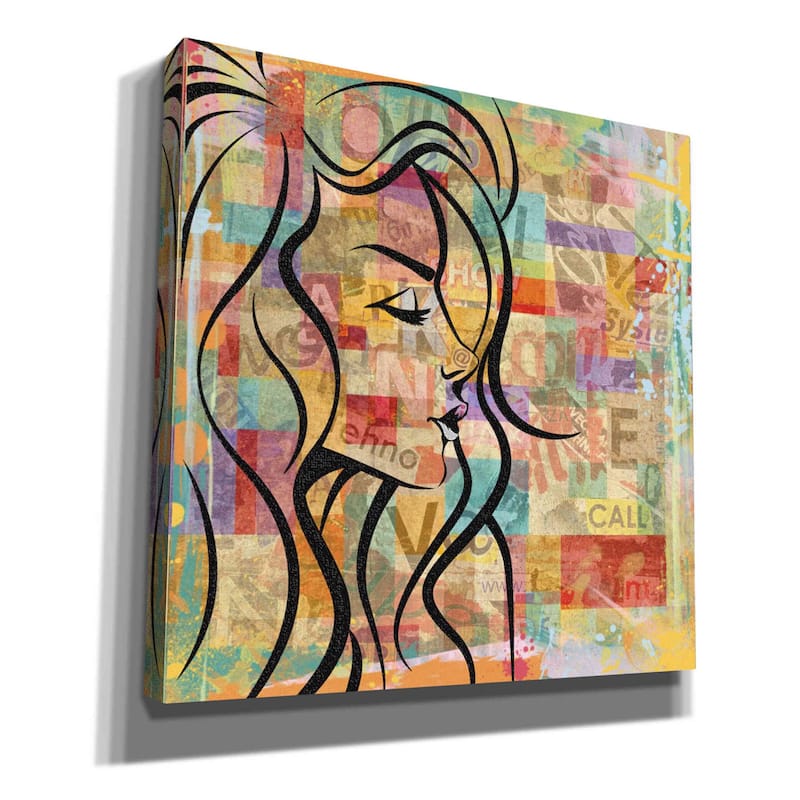 Epic Graffiti 'Billboard 2' by Karen Smith, Canvas Wall Art