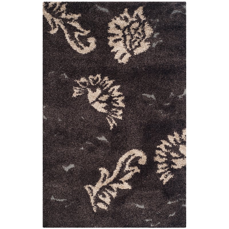 SAFAVIEH Florida Shag Katherine Floral 1.2-inch Thick Rug