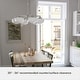 preview thumbnail 16 of 16, Hunter Saddle Creek Contemporary Schoolhouse Chandelier - Clear or White Glass Globes - Entry, Dining Room, Kitchen Table