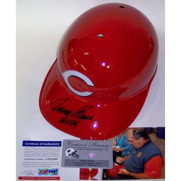 Shop Johnny Bench Autographed Hand Signed Cincinnati Reds Full