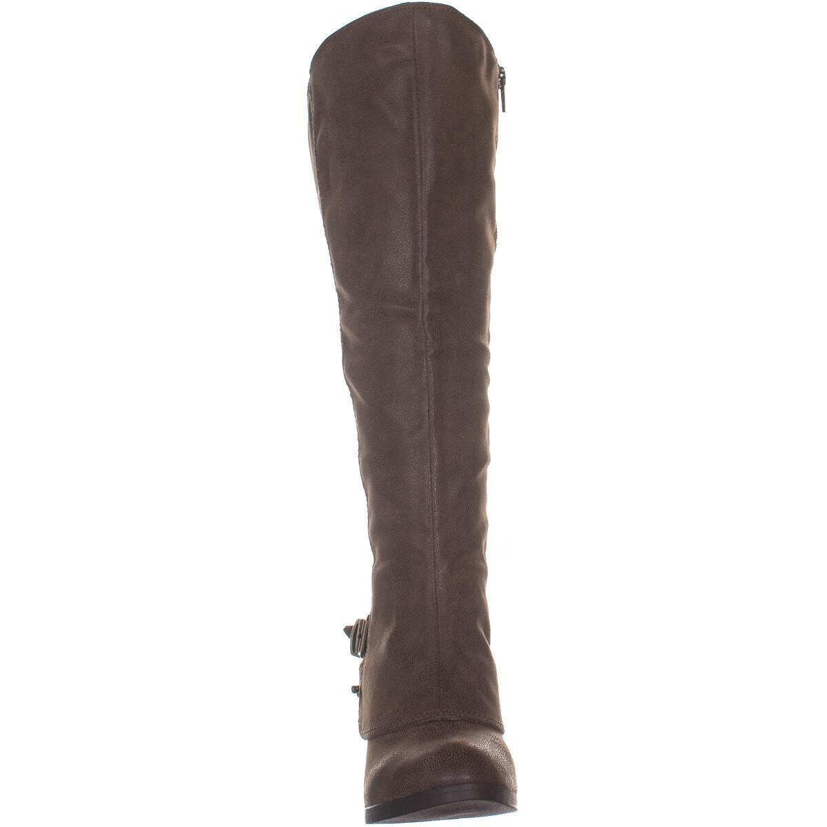 wide knee high boots