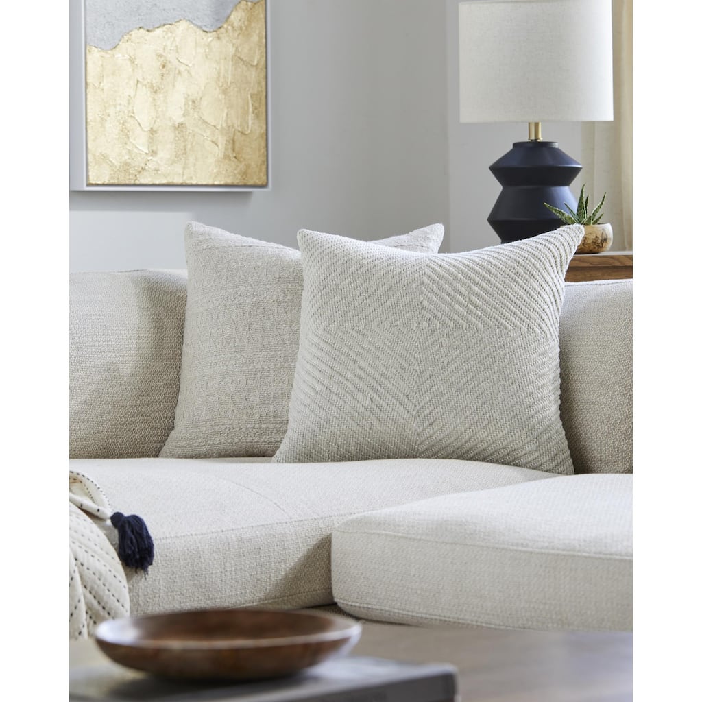Teresa Farmhouse Solid Color Decorative Throw Pillow