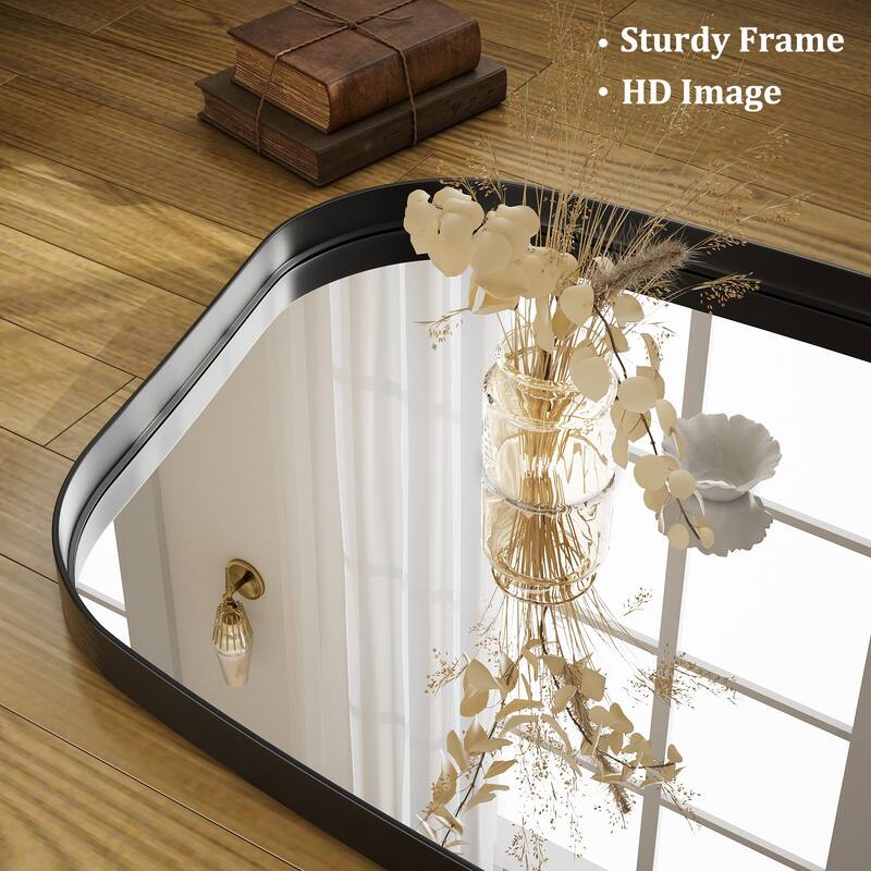 Irregular Bathroom Mirror Mirror Wall Decor