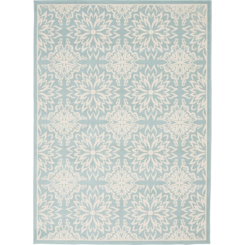 Nourison Jubilant Floral Medallion Area Rug