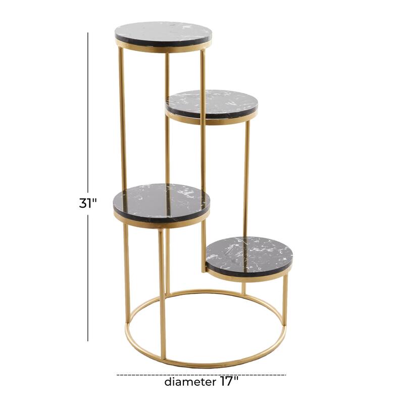 Metal Modern Plantstand - 17 x 17 x 31