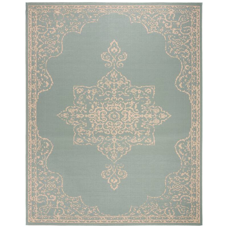 SAFAVIEH Linden Pascalle Indoor/ Outdoor Waterproof Patio Backyard Rug