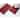 2 Piece Set Maroon Red Soft Cozy Plush Chenille Bath Mat Bathroom Rug