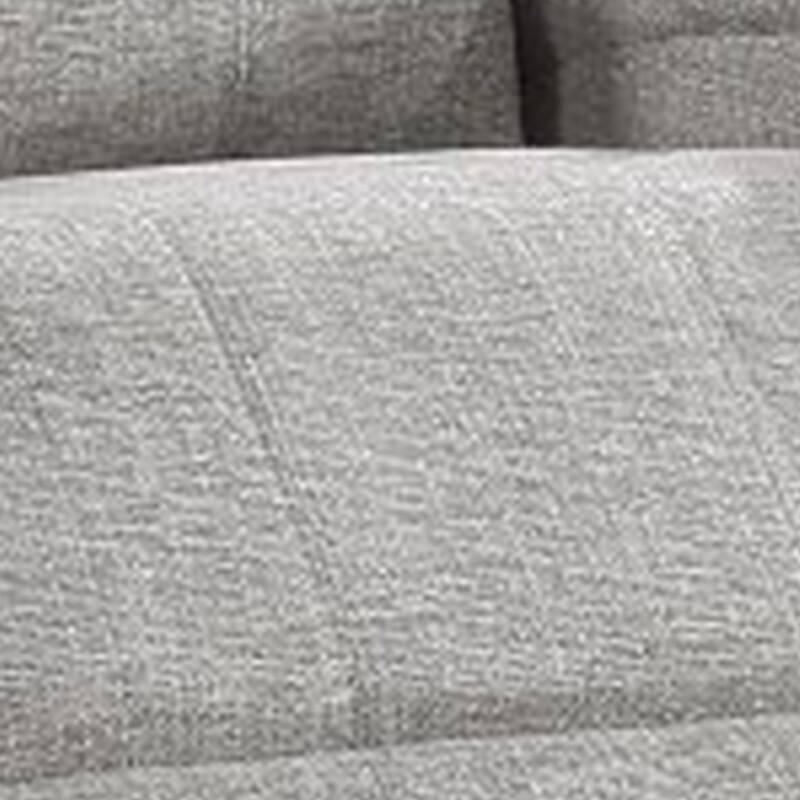Evans 37 Inch Recliner Chair, Power Lift, Cupholders, Chenille, Light Gray