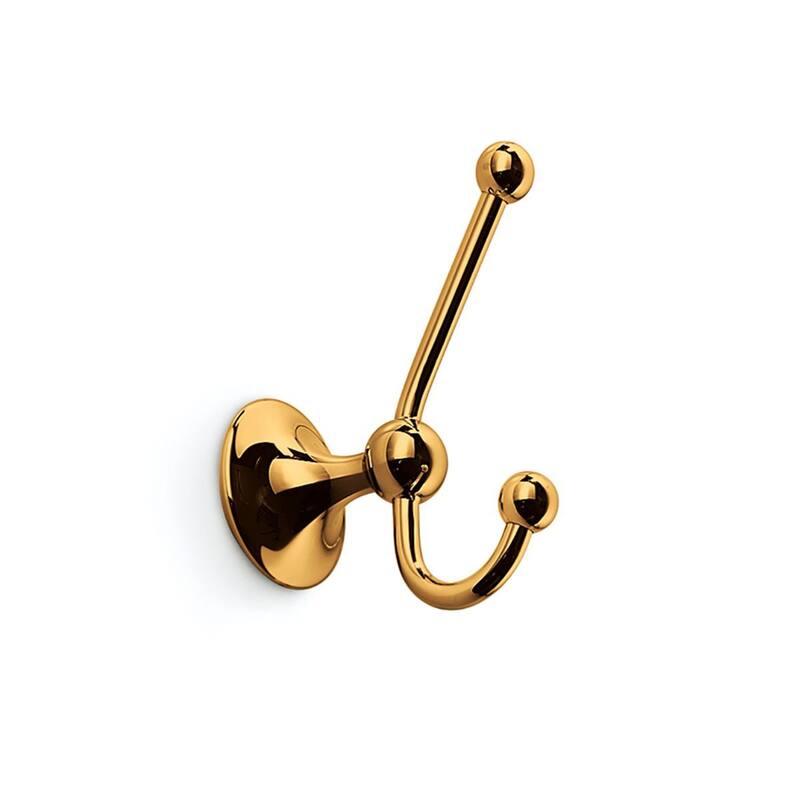 WS Bath Collections Venessia Robe Hook - Gold