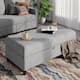 Futzca Modern L-shaped Convertible Sectional Sofa w/ Reversible Chaise