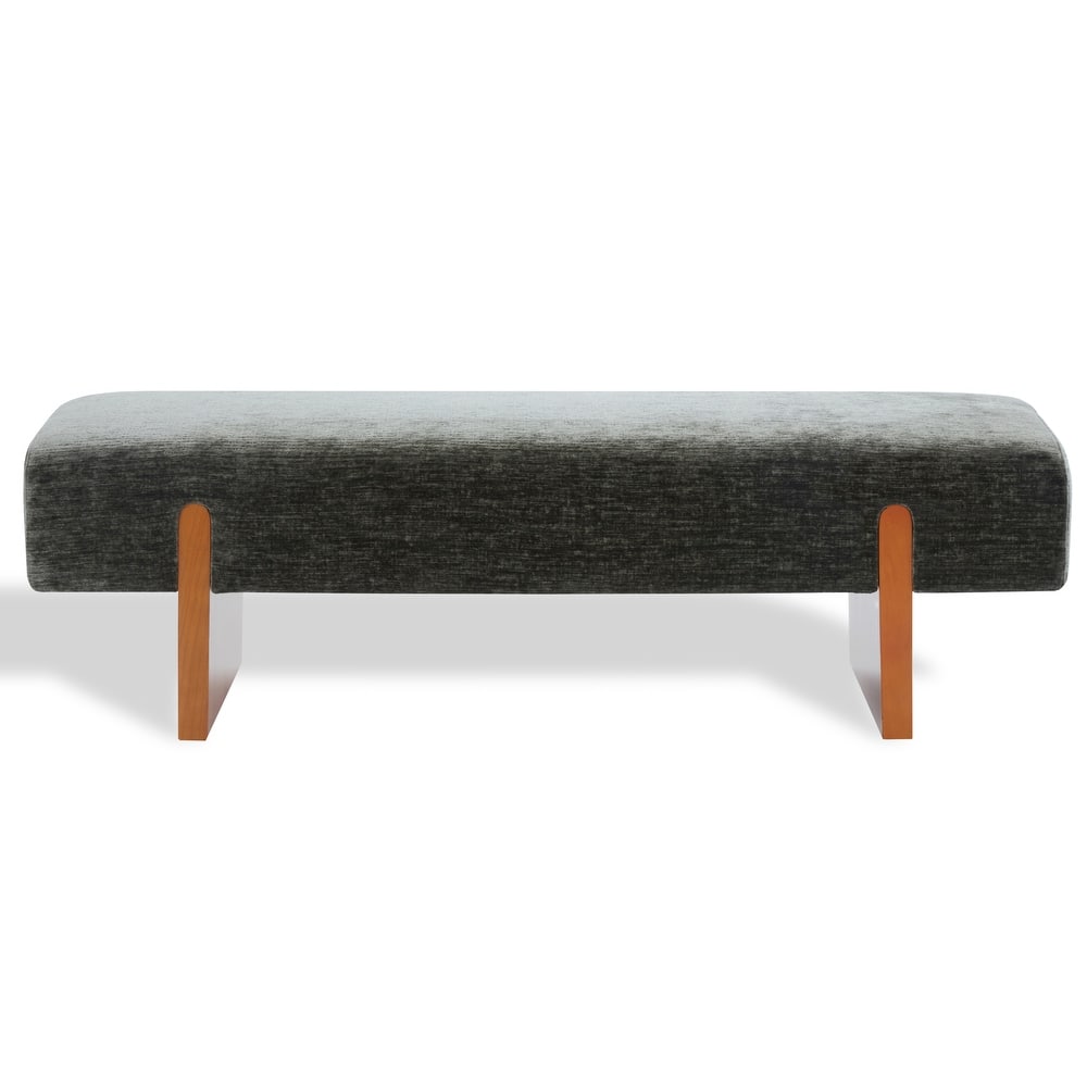 SAFAVIEH Couture Kandiss Mid-Century Modern Bench - 56"W x 18"D x 17"H