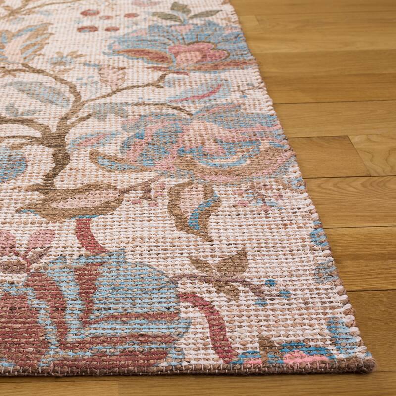 SAFAVIEH Handmade Saffron Gunhild Jute & Chenille Rug