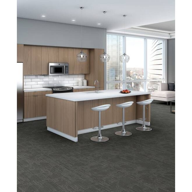 Shaw Philadelphia Commercial Encrypt 18" x 36" Glue Down Carpet Tile -