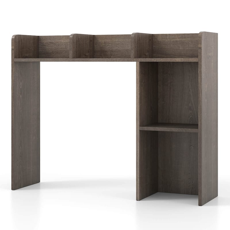 Costway Desk Bookshelf Desktop Storage Organizer Display Shelf Rack