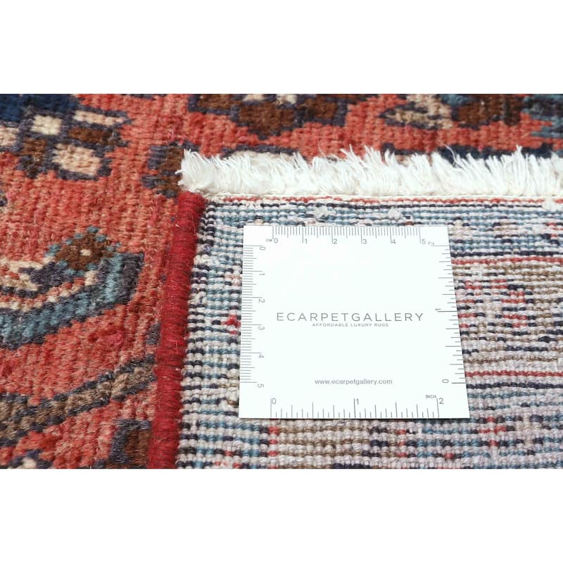 ECARPETGALLERY Hand-knotted Andelz Red Wool Rug - 3'5 x 5'8