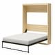 preview thumbnail 30 of 33, Signature Sleep Paramount Queen Murphy Bed, Black Oak